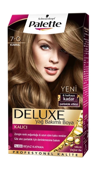 Picture of P-Palette Deluxe Kumral 7-0 Tüp Krem Saç Boyası 50 ml