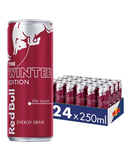 Picture of Red Bull Energy Drink Pomegranate Delicious 250 ml X 24's Case Winter Edition