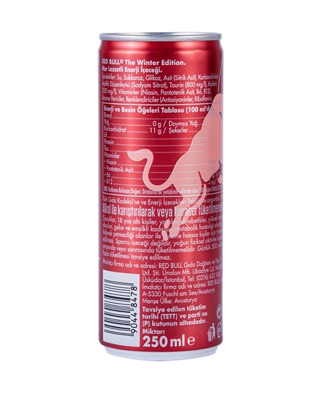 Picture of Red Bull Energy Drink Pomegranate Delicious 250 ml X 24's Case Winter Edition