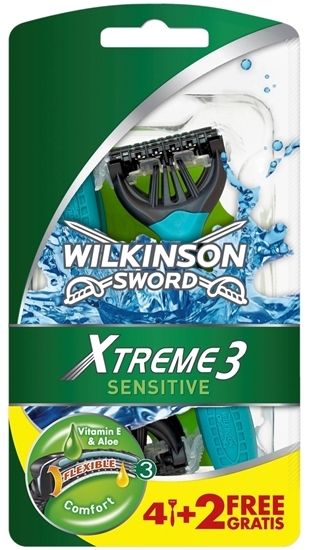 Picture of P-Wilkinson Sword Xtreme3 Sensitive Tıraş Bıçağı 4+2'li