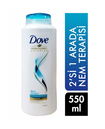 Picture of  Dove Shampoo 550 ml Moisture Therapy 2 in 1