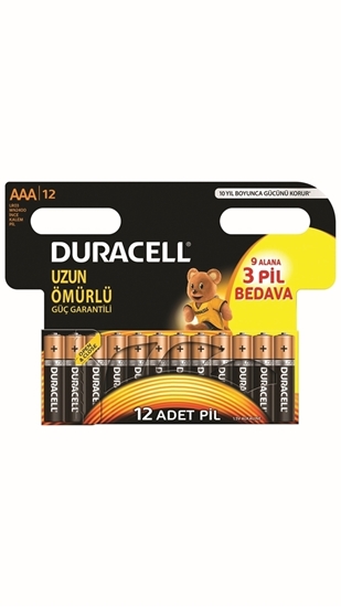 Duracell, İnce Kalem Pil, aaa kalem pil, ince pil, kalem pil