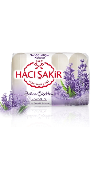 Picture of Hacı Şakir Sabun 70 gr Bahar Çiçekleri  Lavanta