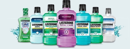 Picture of P-Listerine Fresh Burst Ağız Bakım Suyu 250 ml