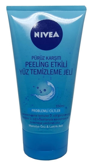 Picture of P-Nivea Peeling Effect Face Cleansing Gel 150 ml