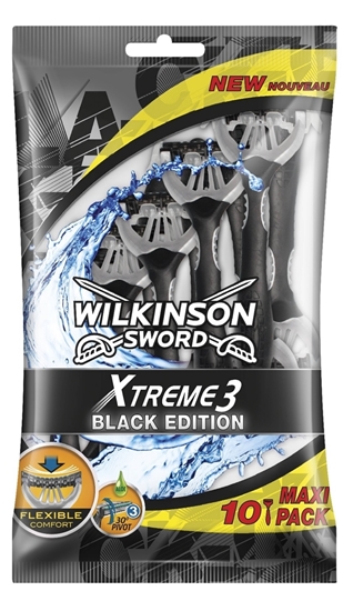 Picture of Wilkinson Sword Xtreme3 Black Edition Tıraş Bıçağı 10'lu