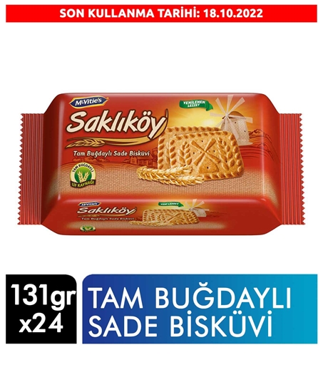 Picture of ÜLKER SAKLIKÖY KLASİK BİSKÜVİ 131GR 24 LÜ