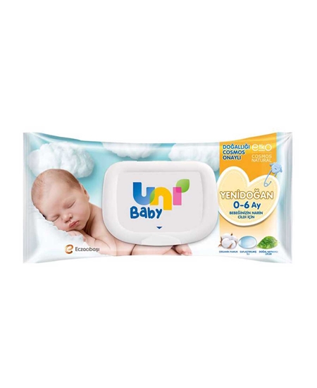 Picture of Uni Baby Yenidoğan Islak Havlu 40'lı Paket