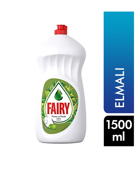 Picture of Fairy Liquid Dishwashing Detergent 1500 ml Apple