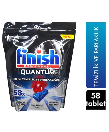 Picture of Finish Quantum Max Washing Machine Tabs 58's