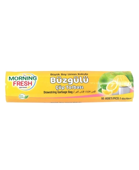 morning fresh, morning fresh büzgülü çöp poşeti, çöp poşeti, büzgülü çöp poşeti, kokulu çöp poşeti, limon kokulu çöp poşeti, büyük boy çöp poşeti