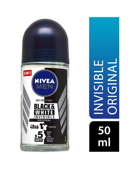 Picture of Nivea Men Roll On Men 50 ml Invisible Black & White Original