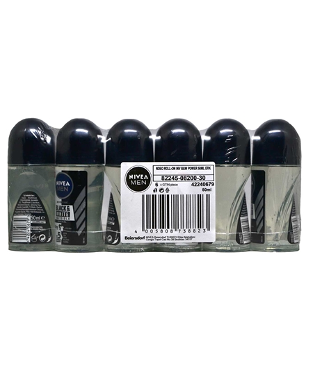 Picture of Nivea Men Roll On Men 50 ml Invisible Black & White Original