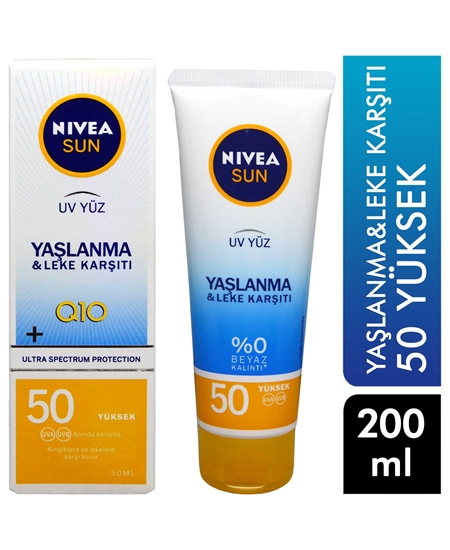 Picture of Nivea Sun Face Cream 50 ml Anti Aging 50 SPF