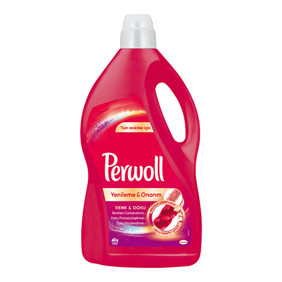 Picture of Perwoll Liquid Laundry Detergent Color 16 Wash - 1 L