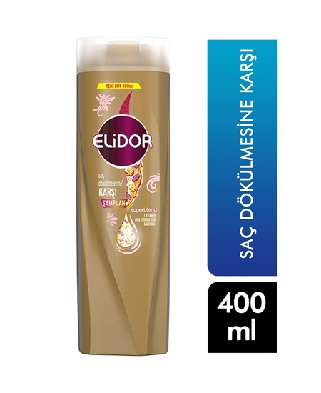 Picture of Elidor Şampuan 400 ml Saç Dökülmesine Karşı