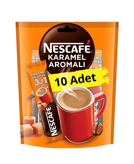 Picture of Nescafe 3 in 1 17.6 gr x 10's Pack Caramel