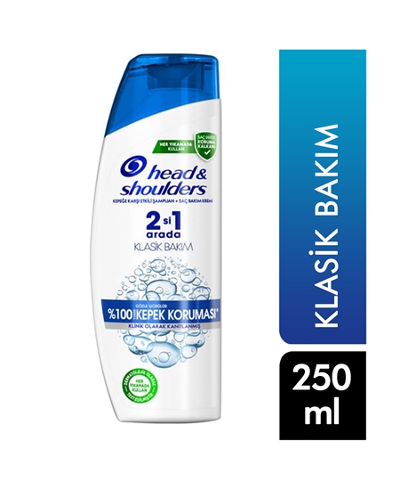 Picture of Head & Shoulders Shampoo 250 ml 2 in 1 Classic Care Anti-Dandruff