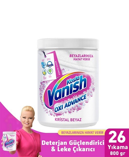 Picture of Vanish Kosla Oxi Action Stain Remover 800 gr Crystal White