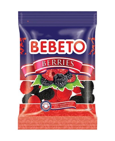 Bebeto,Berries,Şekerleme,70 gr,toptan gıda,toptan satış
