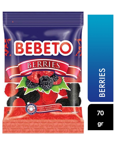 Bebeto,Berries,Şekerleme,70 gr,toptan gıda,toptan satış