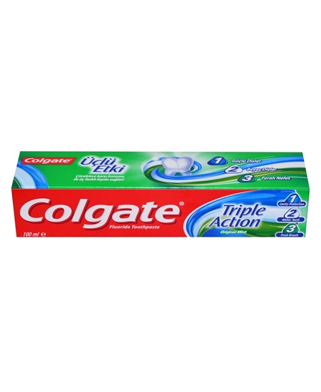 colgate, colgate diş macunu, diş macunu, colgate üçlü etki