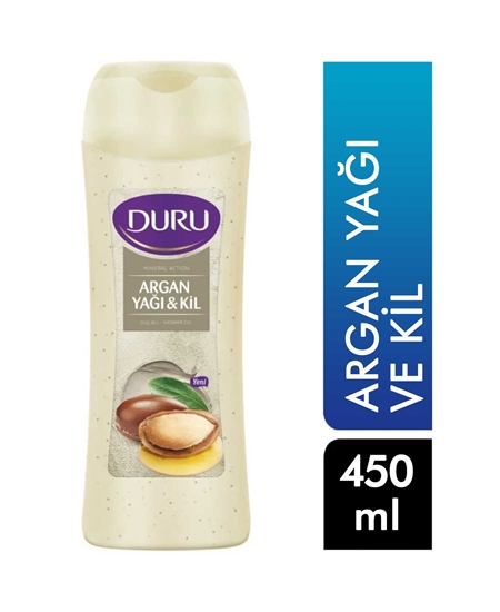 Picture of Duru Duş Jeli 450 ml Argan Yağı&Kil