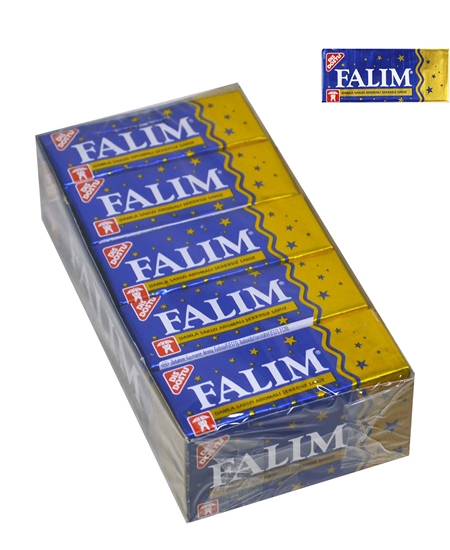 Picture of Falım Sakız 7 gr X 20'li Paket Damla Sakızı Aromalı Şekersiz