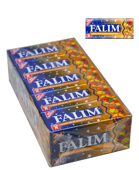 Picture of Falım Sakız 7 gr X 20'li Paket Karışık Meyve Aromalı Şekersiz