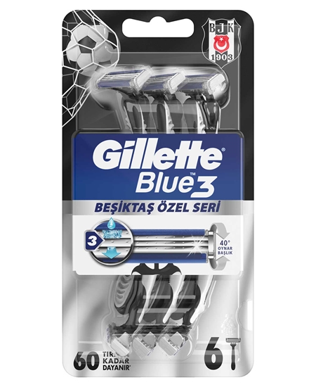 Picture of Gillette Blue3  Beşiktaş 6's