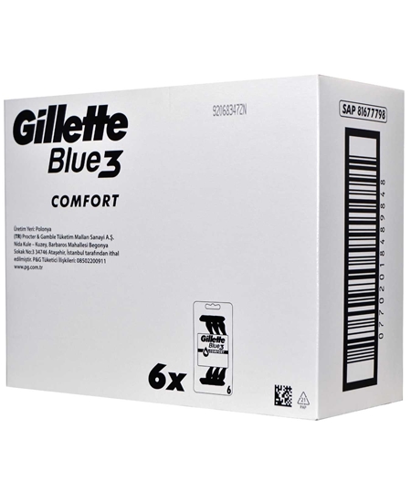 gillette, blue3, tıraş bıçağı, gillette tıraş bıçağı, gillette blue3 confort comfortgel, gillette blue3 comfort, blue 3, gillette blue 3, jilet