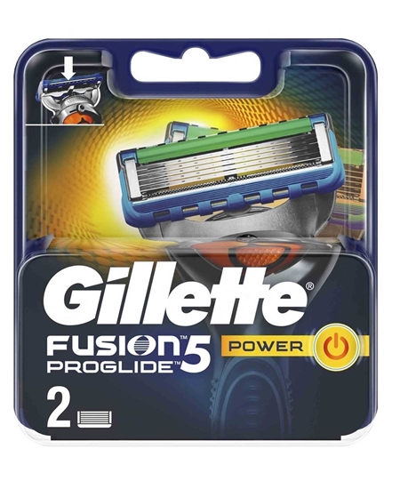 Picture of Gillette Fusion5 Proglide Power Refill Razor Blade 2's