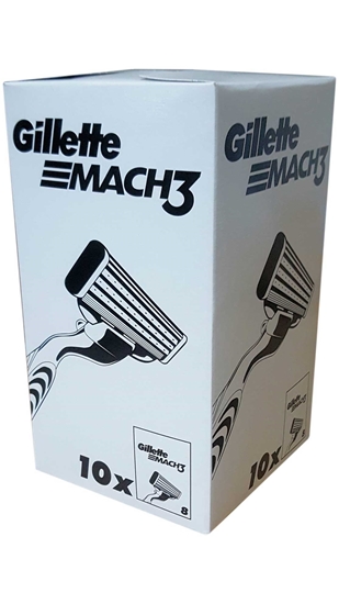 Picture of Gillette Mach3 Refill Razor Blade 8's - Plastic Pack