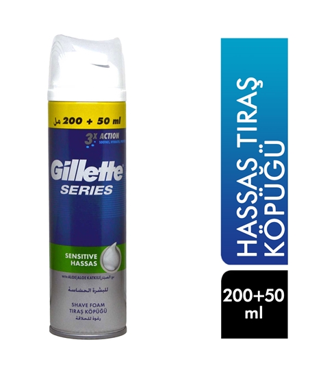 gillette, gillette series, gillette tıraş jeli, tıraş jeli, jilet tıraş jeli, gillette hassas tıraş köpüğü 250 ml satın al, gillette hassas tıraş köpüğü 250 ml fiyat