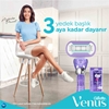 Picture of Gillette Venus  Bundle Pack Handle + 3 Refill Razor Blade Swirl Extra Smooth