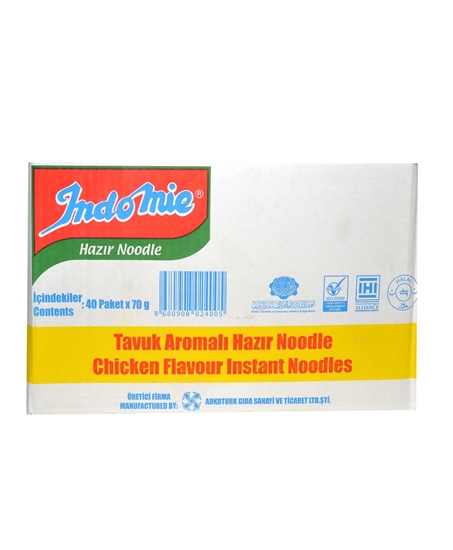 İndomie, noodle, erişte, hızlı noodle, hazır noodle, nudıl, ince makarna, noodle makarna, nudıl makarna, çin makarnası, japon makarnası, Tavuklu noodle, Tavuk  çeşnili noodle, bardak noodle, bardak makarna, hazır makarna, gıda, gıda toptancısı, toptan gıda