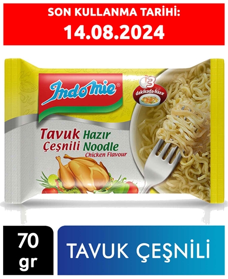 Picture of İndomie Tavuk Çeşnili Noodle 75 g X 40'lı Koli