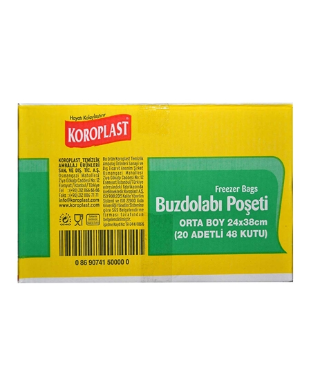 koroplast, koroplast buzdolabı poşeti, buzdolabı poşeti, saklama poşeti, buzluk poşeti, dipfiriz poşeti, deepfreeze poşeti, Koroplast Buzdolabı Poşeti orta Boy satın al, Koroplast Buzdolabı Poşeti orta Boy fiyat