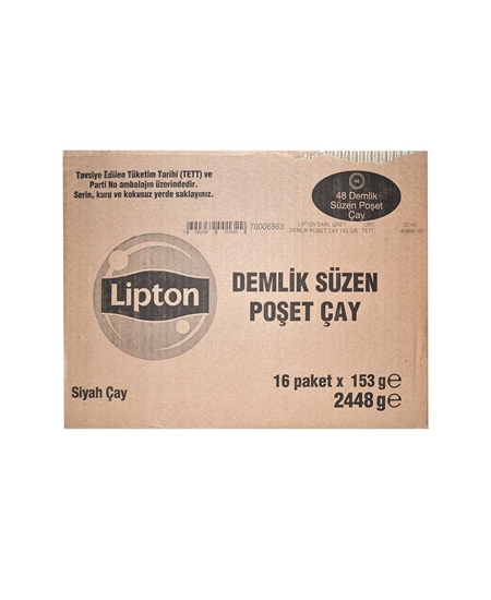 Picture of Lipton Earl Grey 48'li Bergamot Aromalı Demlik Poşet Çay 153 gr