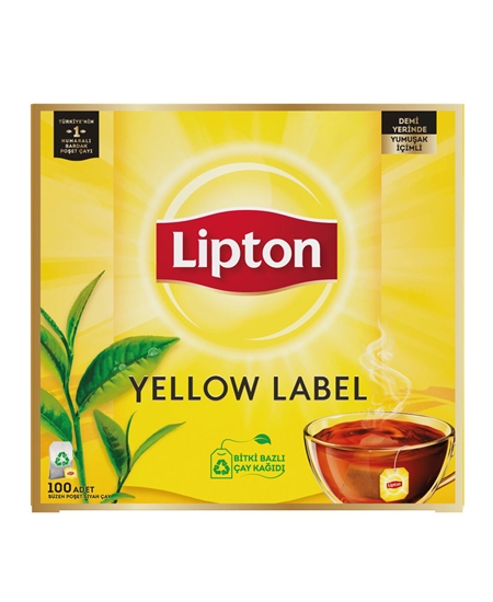 Picture of Lipton Yellow Label 100'lü Bardak Poşet Çay 200 gr