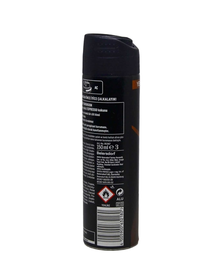 Picture of Nivea Men Deodorant Spray 150ml Deep Dimension Espresso