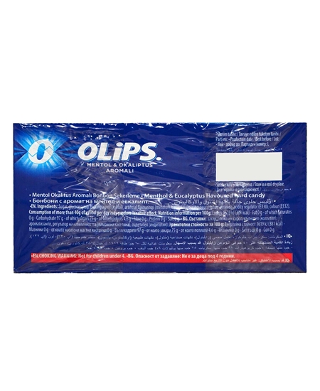 	olips, olips şeker, mentollü şeker