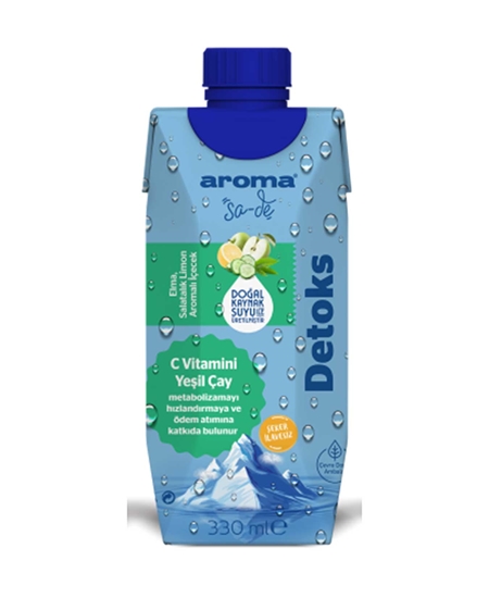 Picture of Aroma Detoks Meyve Suyu 330 ml X 12'li Koli Karışık Meyveli ve Vitaminli İçecek