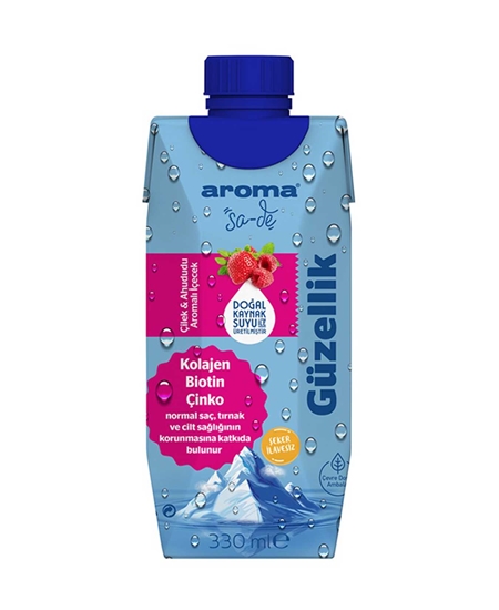 Picture of Aroma Güzellik Meyve Suyu 330 ml  X 12'li Koli Karışık Meyveli ve Vitaminli İçecek