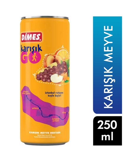 Picture of P-Dimes Go Meyve Suyu 250 ml Karışık Meyve