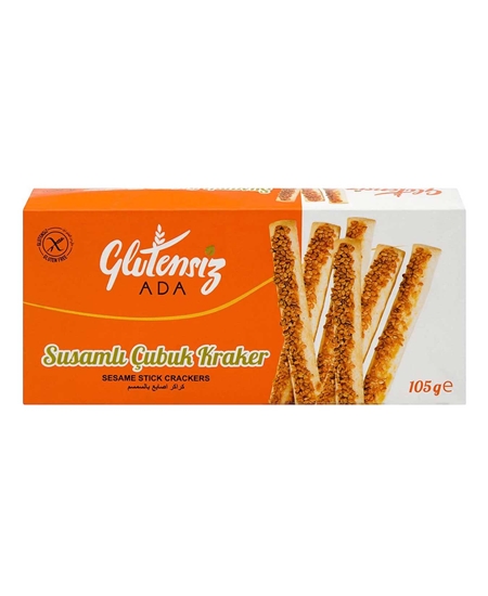 Picture of Glutensiz Ada Susamlı Çubuk Kraker 105 gr