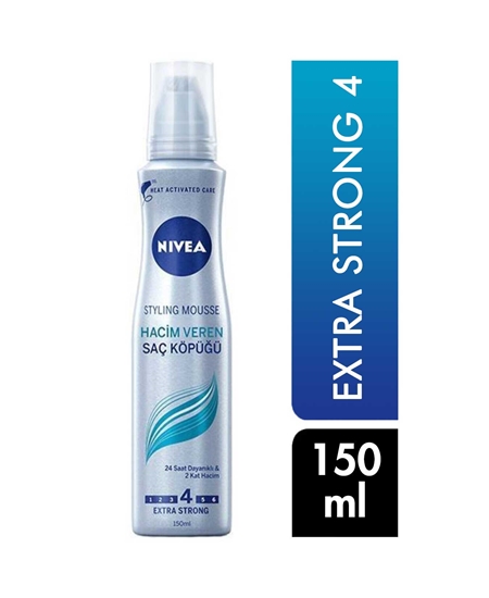 Picture of Nivea Hair Foam 150 ml Extra Strong with Volume