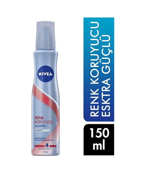 Picture of Nivea Color Protect Hair Mousse 150 ml Esktra Strong 4