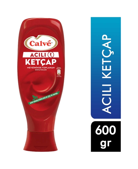 Picture of CALVE ACILI KETÇAP 12X600G