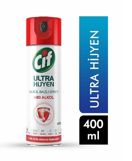 Picture of CIF ULTRA HIJYN ALKOL BZLI SPRY 24X400ML